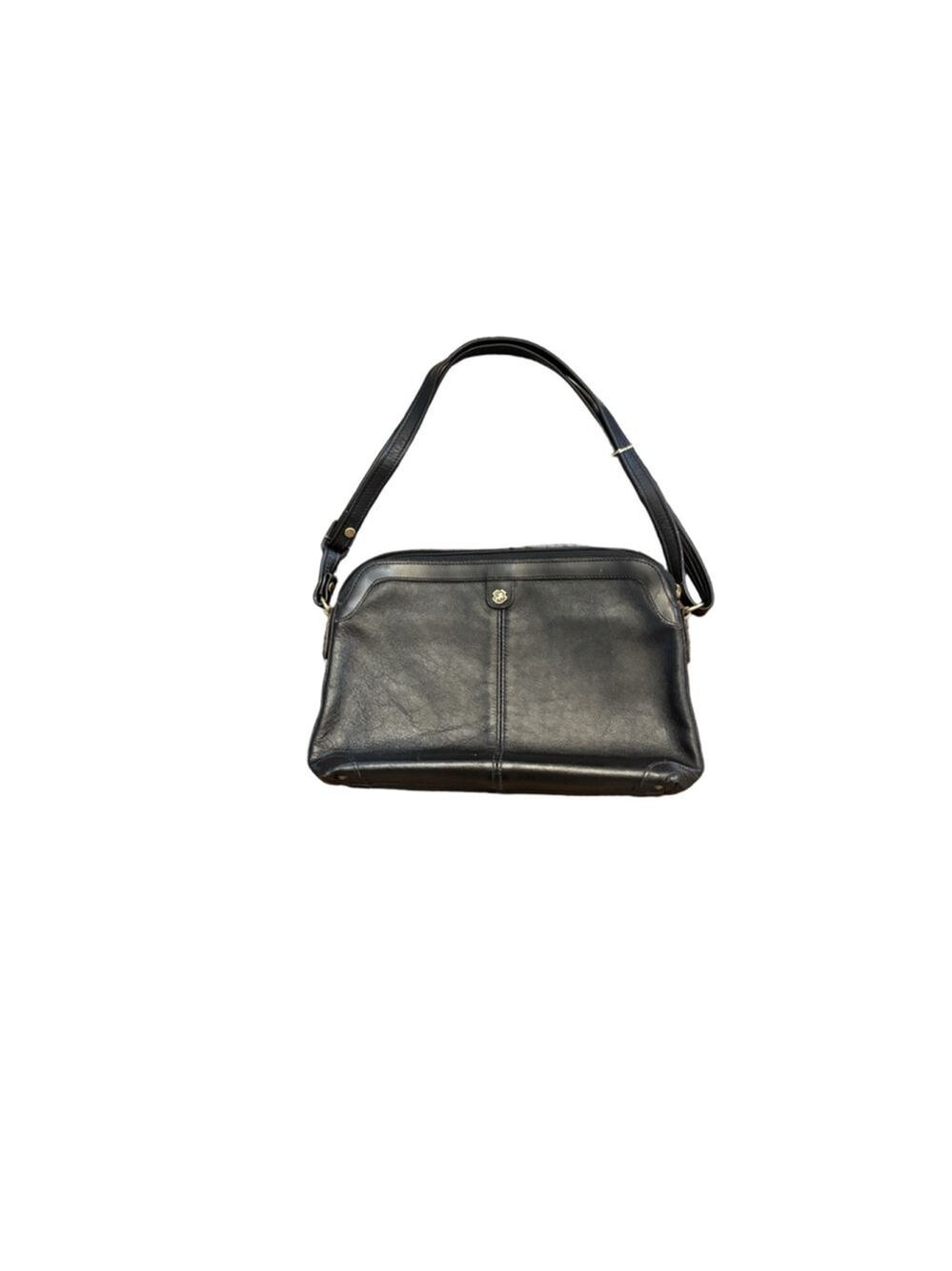 John Romain Women's Black Shoulder Bag One Size